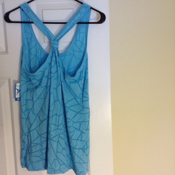 3/$30  NEW! Cute workout top, knotted racerback - Picture 4 of 5